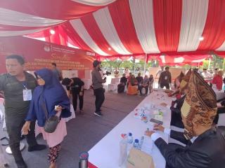 KPU Provinsi Sumut Menggelar Simulasi Pencoblosan Pilkada di Kota Pematang Siantar